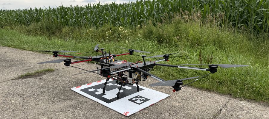 Methangasdetektion per Drohne